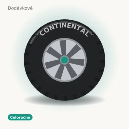 Continental celoročné pneumatika