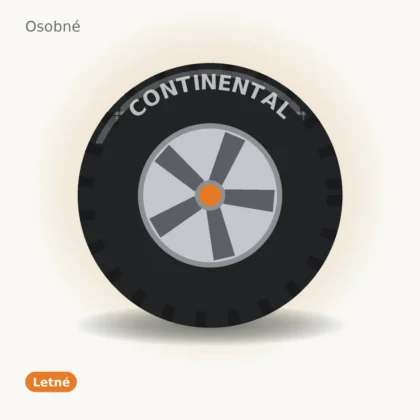 Continental letné pneumatika