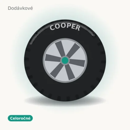 Cooper celoročné pneumatika