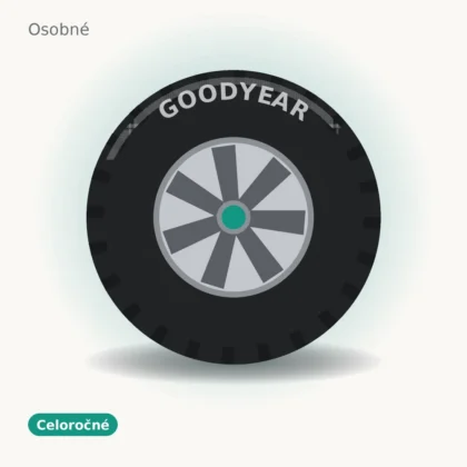 Goodyear celoročné pneumatika